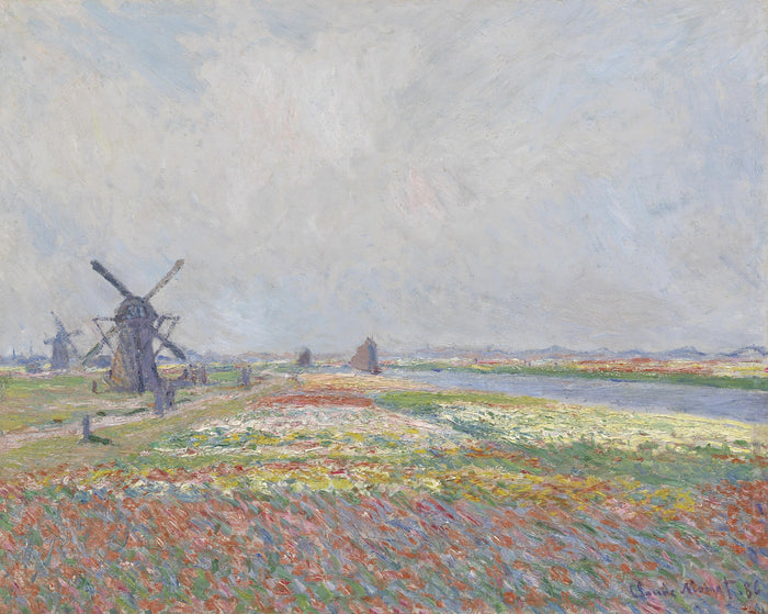 Claude Monet, Tulpenvelden bij Den Haag, 1886