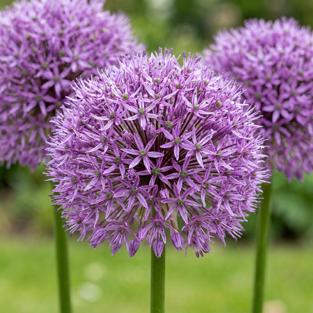 Prydløg Gladiator i blomst