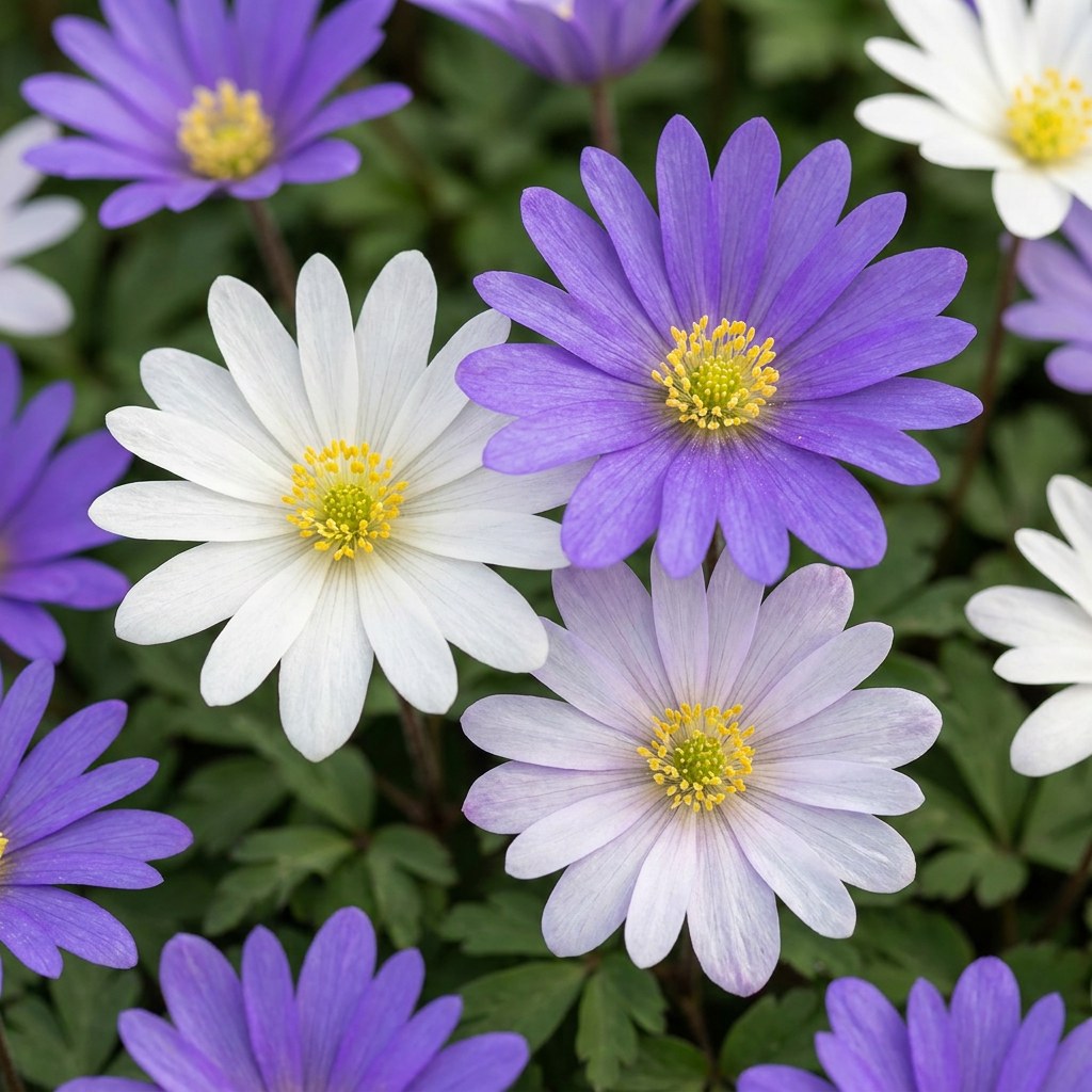 Anemoneknolde Blanda mix i blomst
