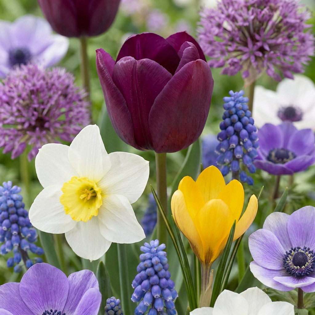 Bulbos de flores Bulb Garden mix en flor