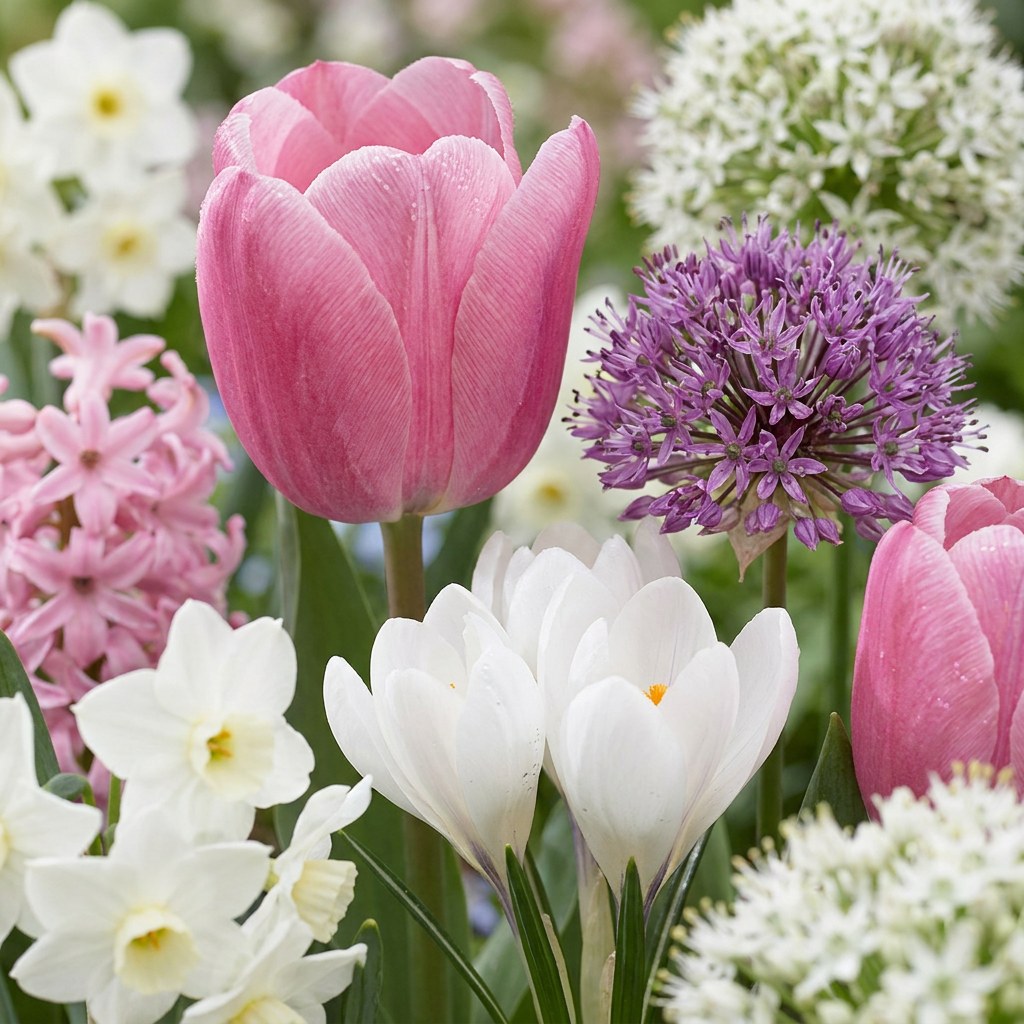 Bloem Bulb Garden Pink in bloei