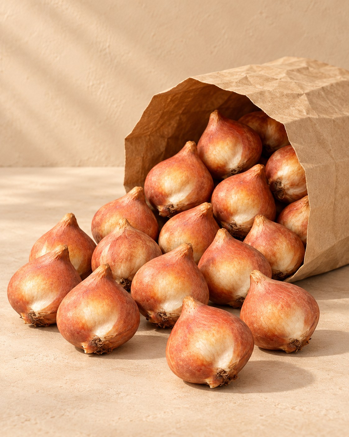 Bollen van bloem bulb garden pink