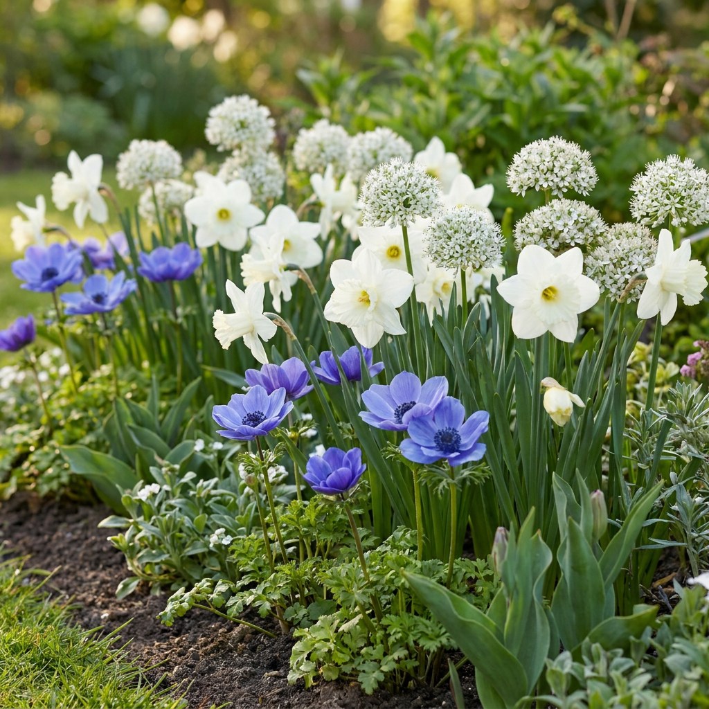 Bloem Sunny Garden mix in bloei in de tuin
