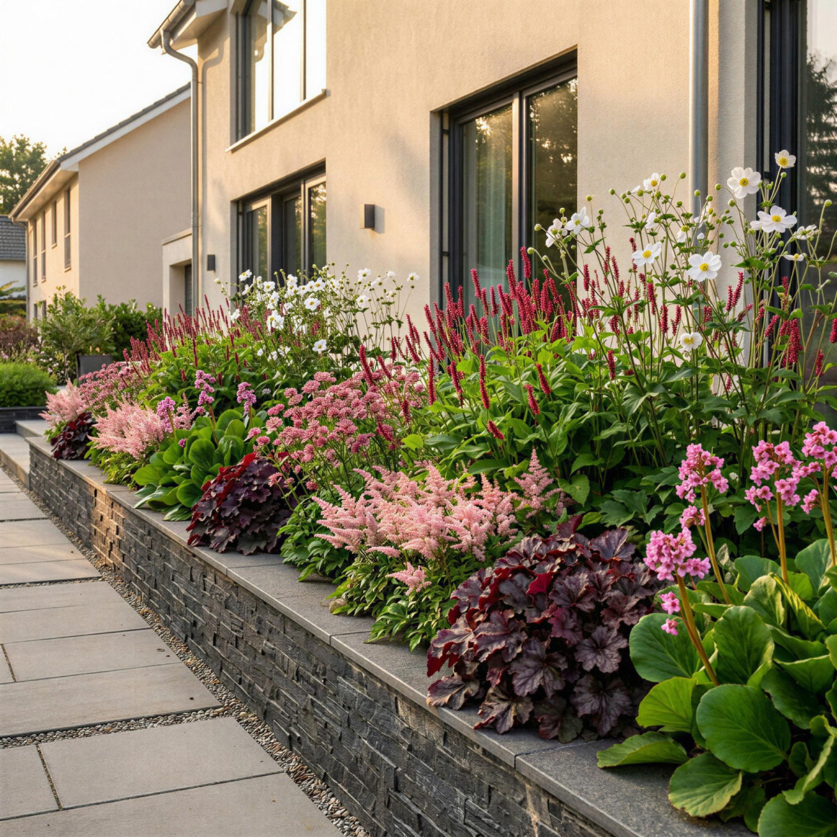 Borderpakket schaduw (24 vaste planten)