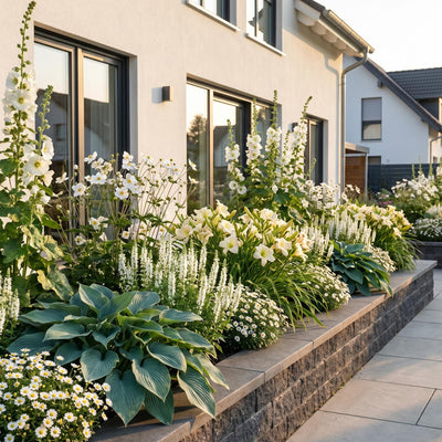 Borderpakket wit (24 vaste planten)
