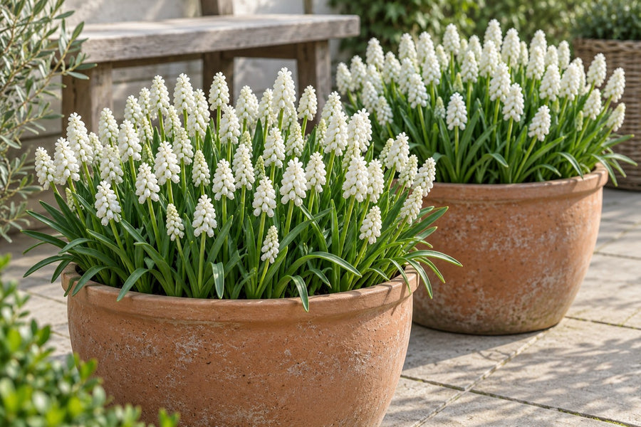 Pärlhyacintlökar White Magic (Muscari)