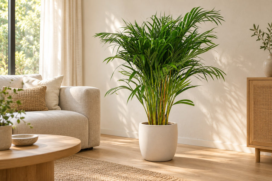 Palma areka (Dypsis lutescens) 120 cm wysokości, doniczka ø24 cm