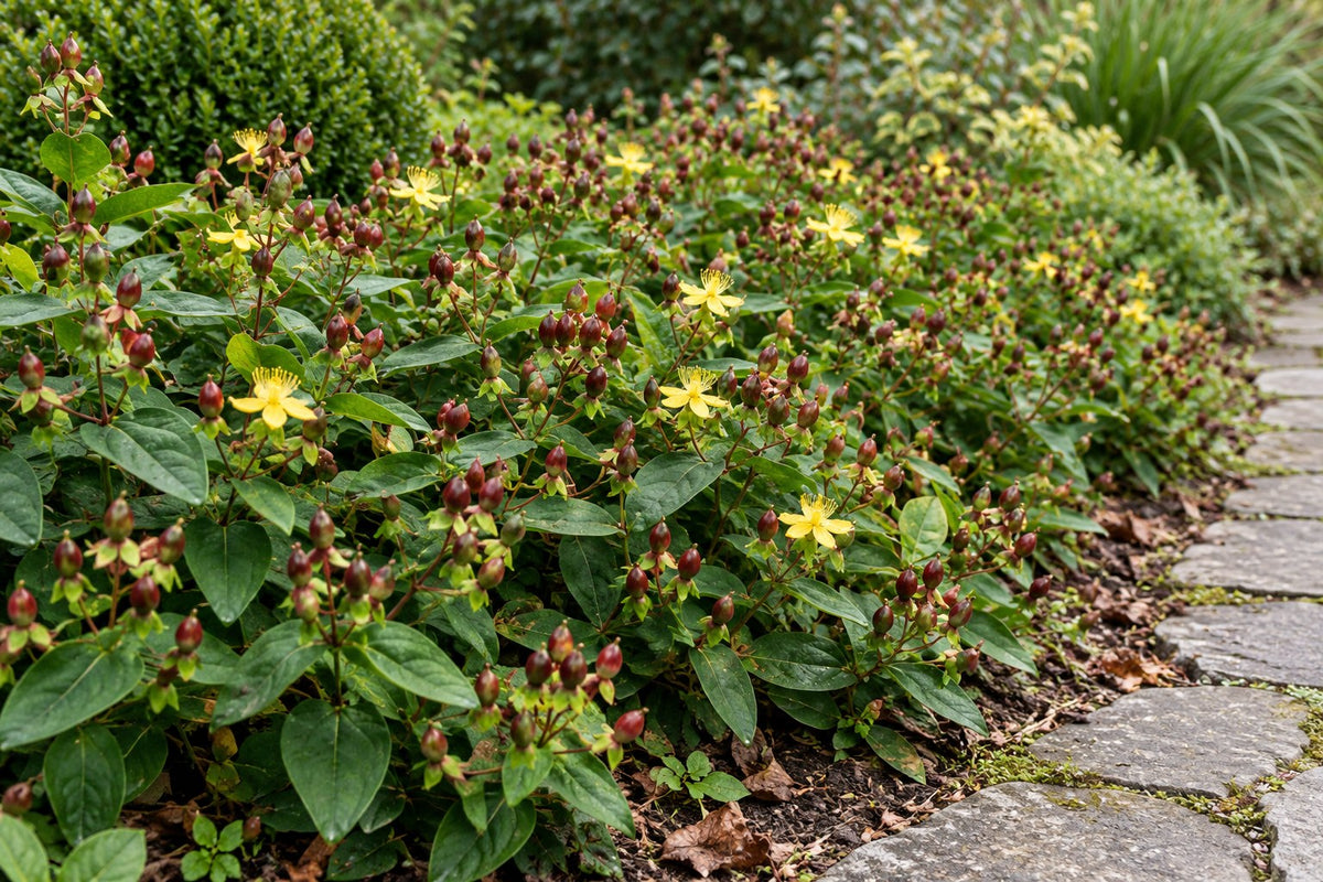 Hertshooi aangeplant in de tuin