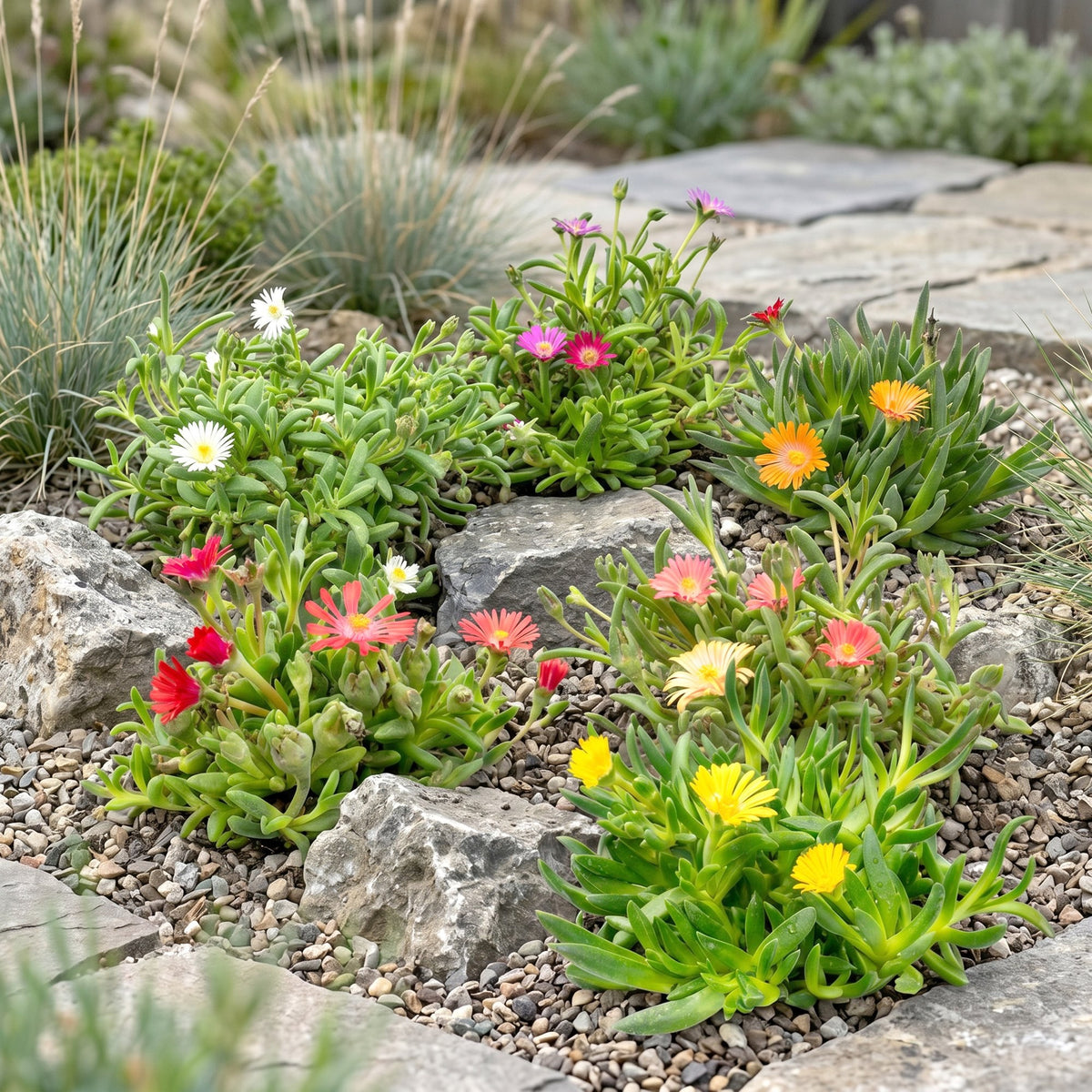 Isört mix Delosperma , kruka ø7 cm