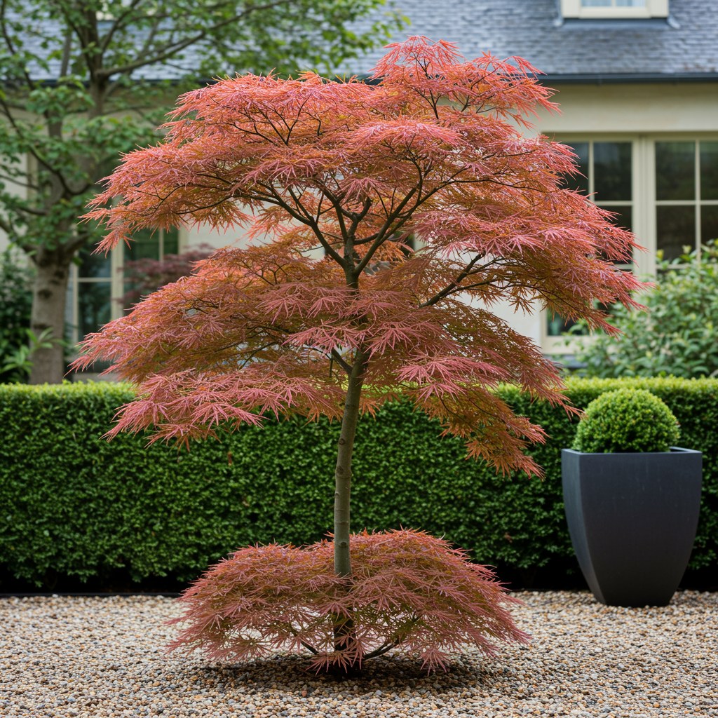 Japanse esdoorn 'Jerre Schwartz' in de tuin