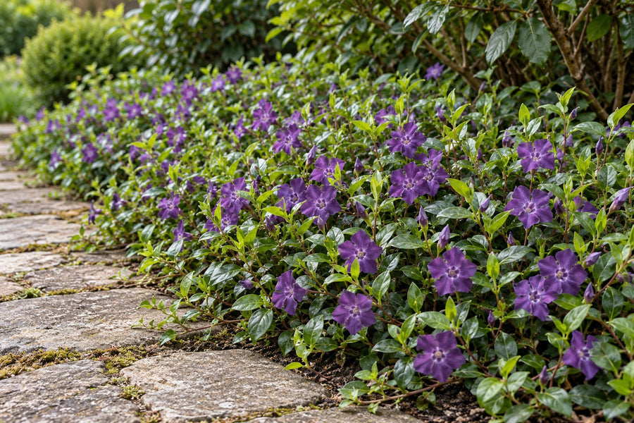 Pervinca minore 'Atropurpurea' (Vinca minor)