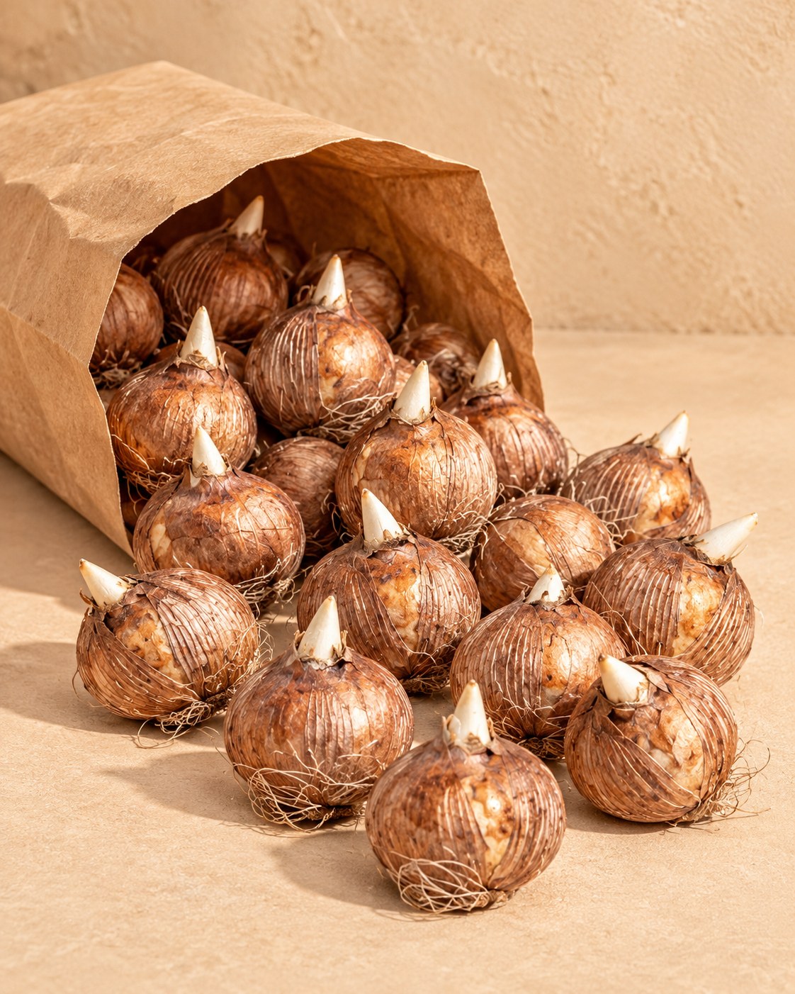 Bollen van krokus white