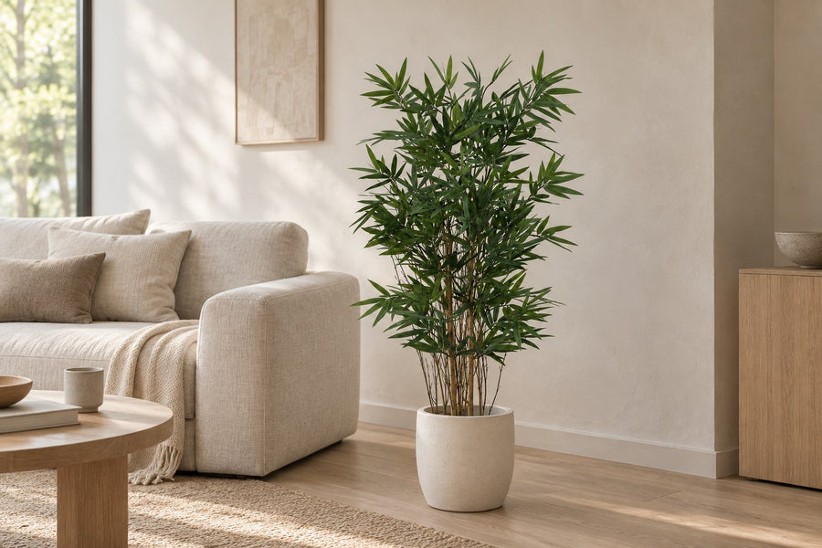 Plante artificielle Bambou 123cm - ø18