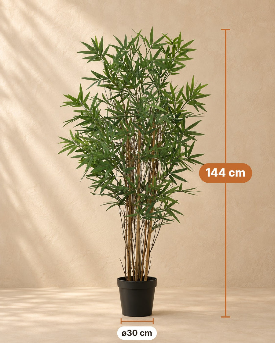 Kunstplant Bamboe 144cm - ø30