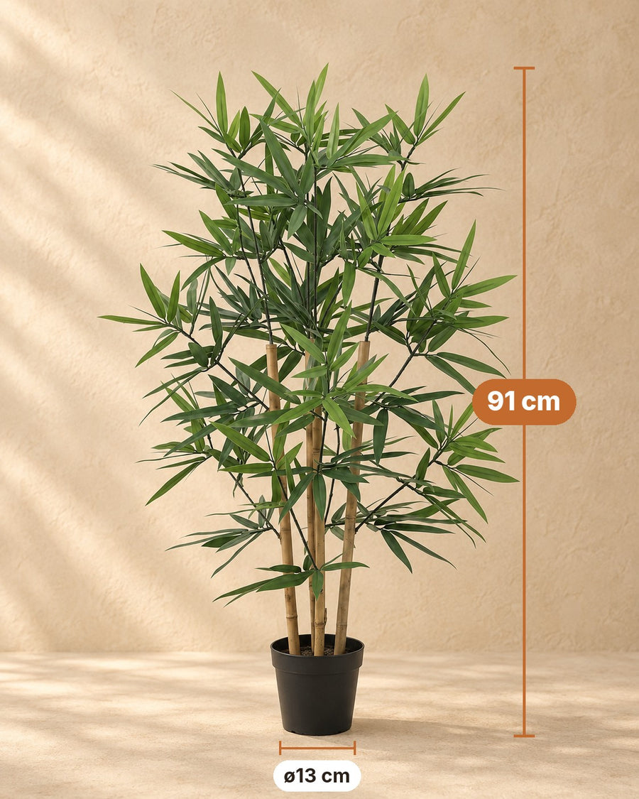 Konstväxt bambu 91 cm - ø13