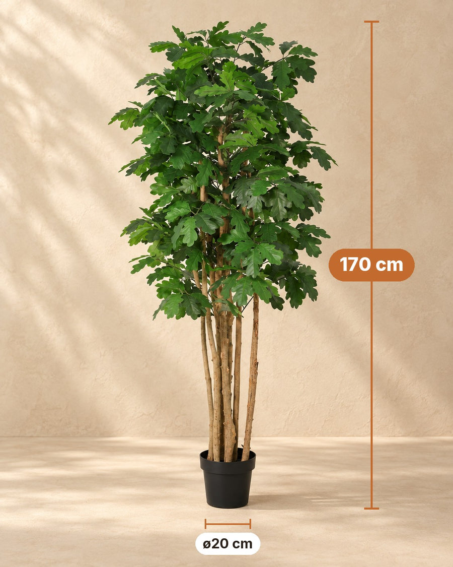 Kunstplant Eikenboom 170cm - ø20