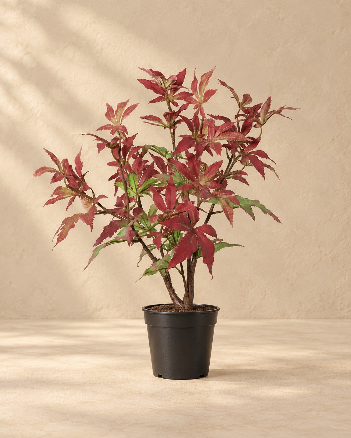 Kunstplant Esdoorn (Acer sp.) van 53 cm hoog in pot van 13 cm