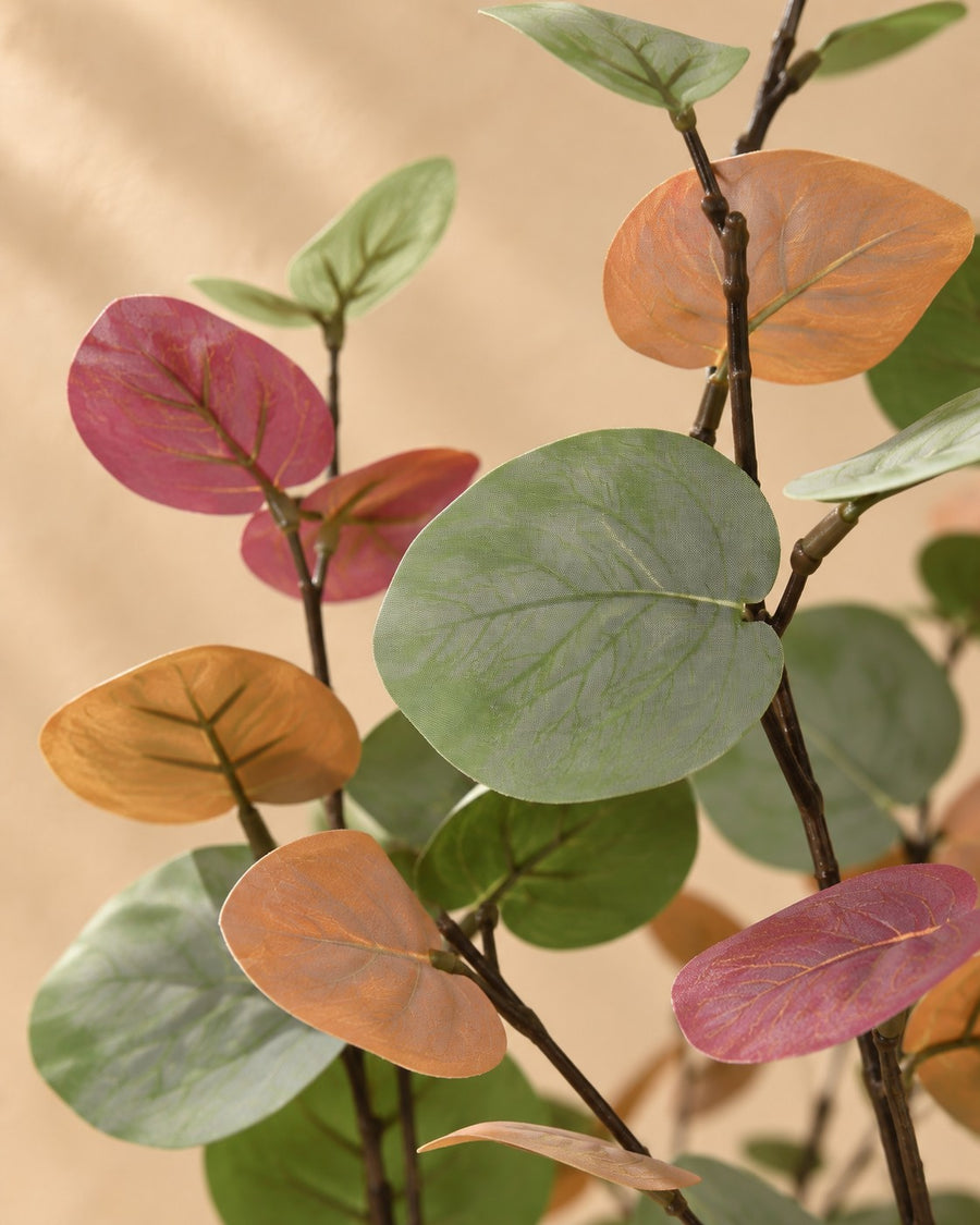 Pianta artificiale Eucalyptus colorato 86cm - ø13