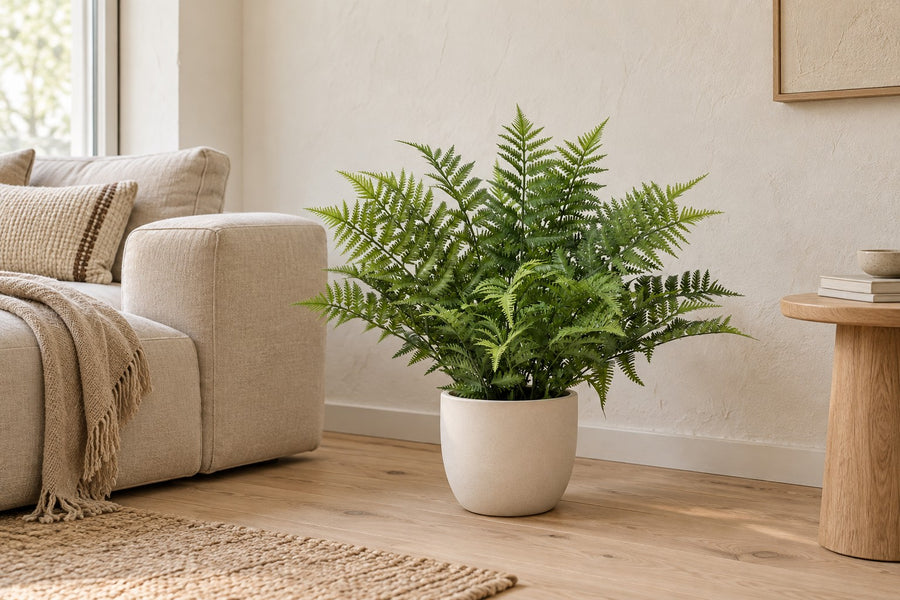 Planta artificial Nephrolepis exaltata 59cm - ø18