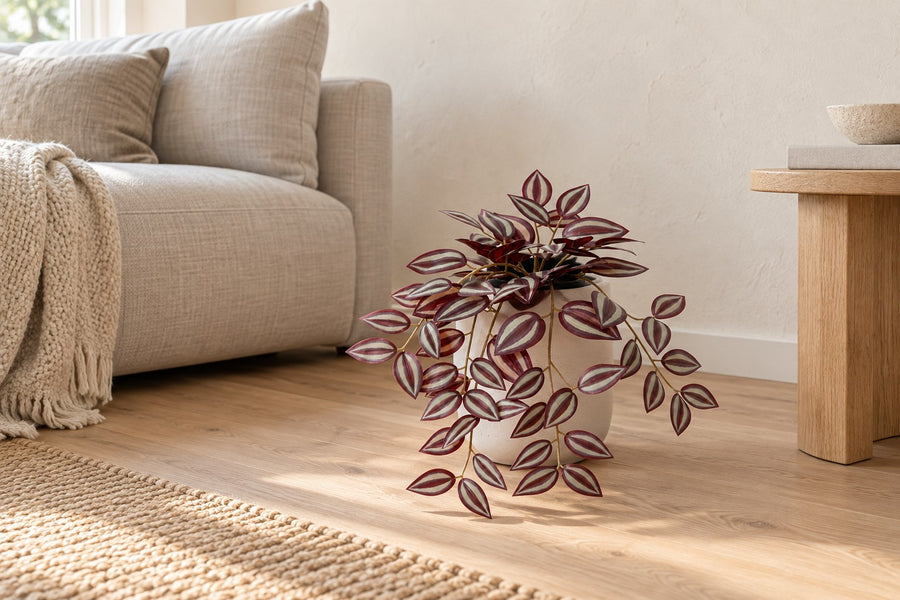 Kunstpflanze Tradescantia 32cm - ø9