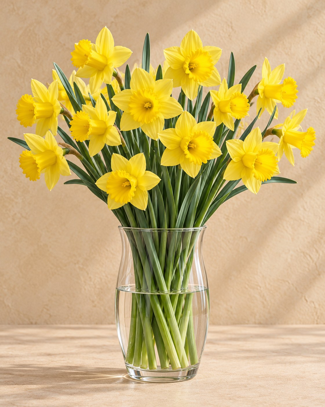 Daffodil Bulbs Carlton in flower in a vase