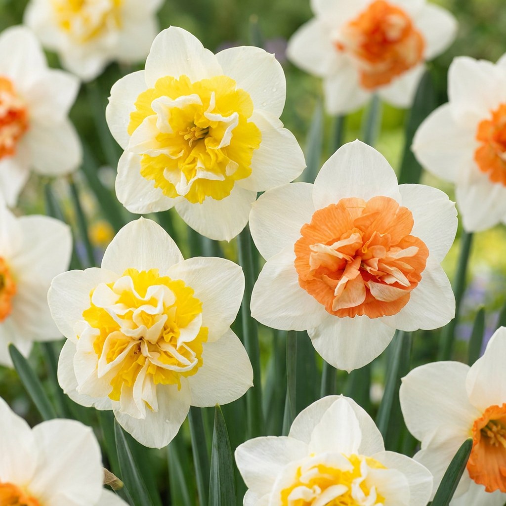 Narcis Macaron Bloss in bloei