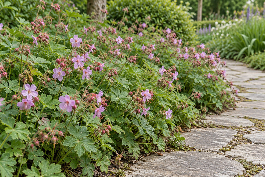 Bigroot cranesbill (Geranium macrorrhizum)