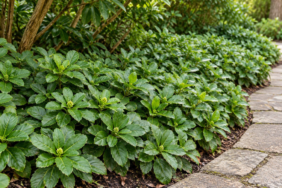 Japanese spurge (Pachysandra terminalis)