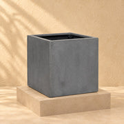 Vaso decorativo Block Grey Ø50 x H50 cm