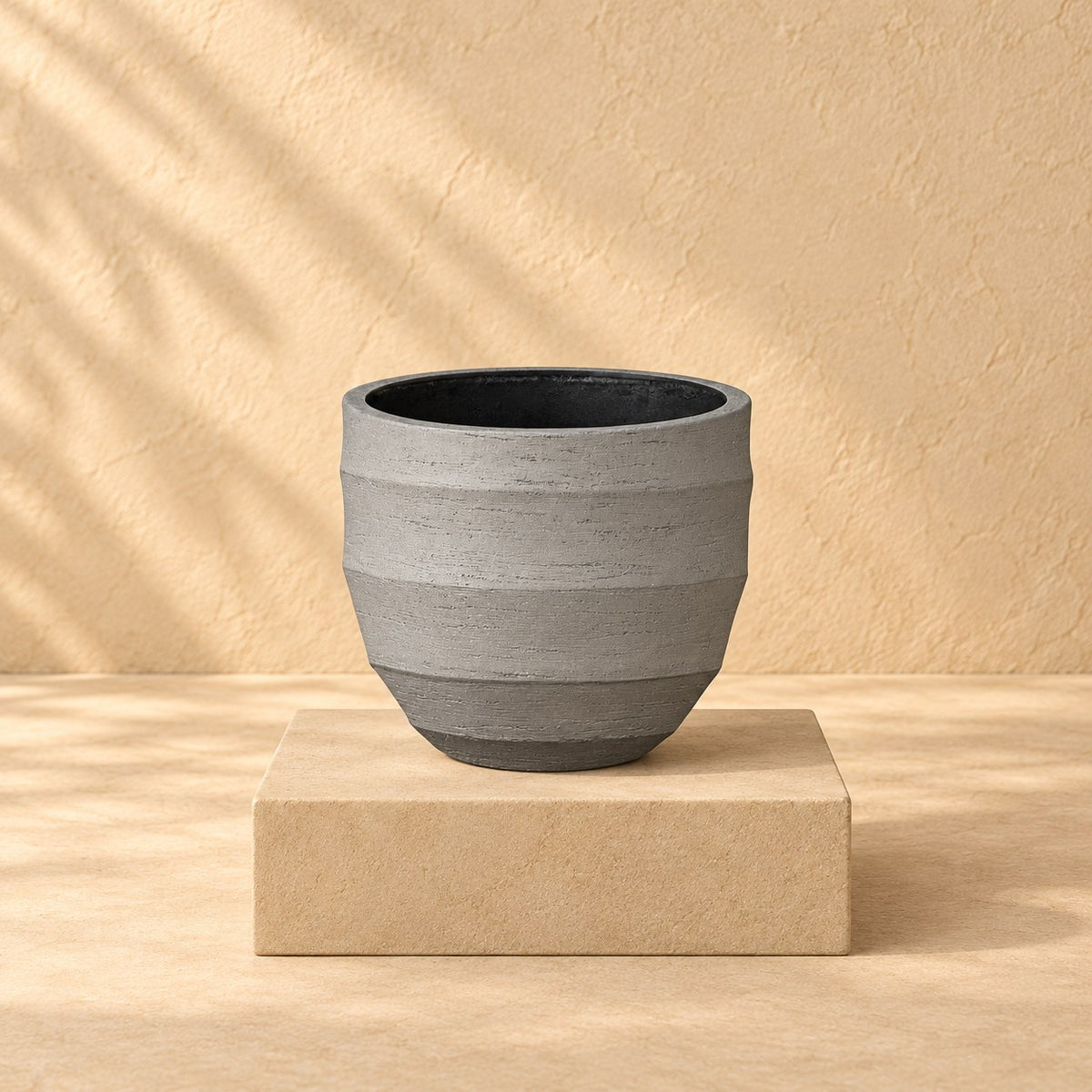 Sierpot Bordo New Egg Grey Ø55 x H46 cm