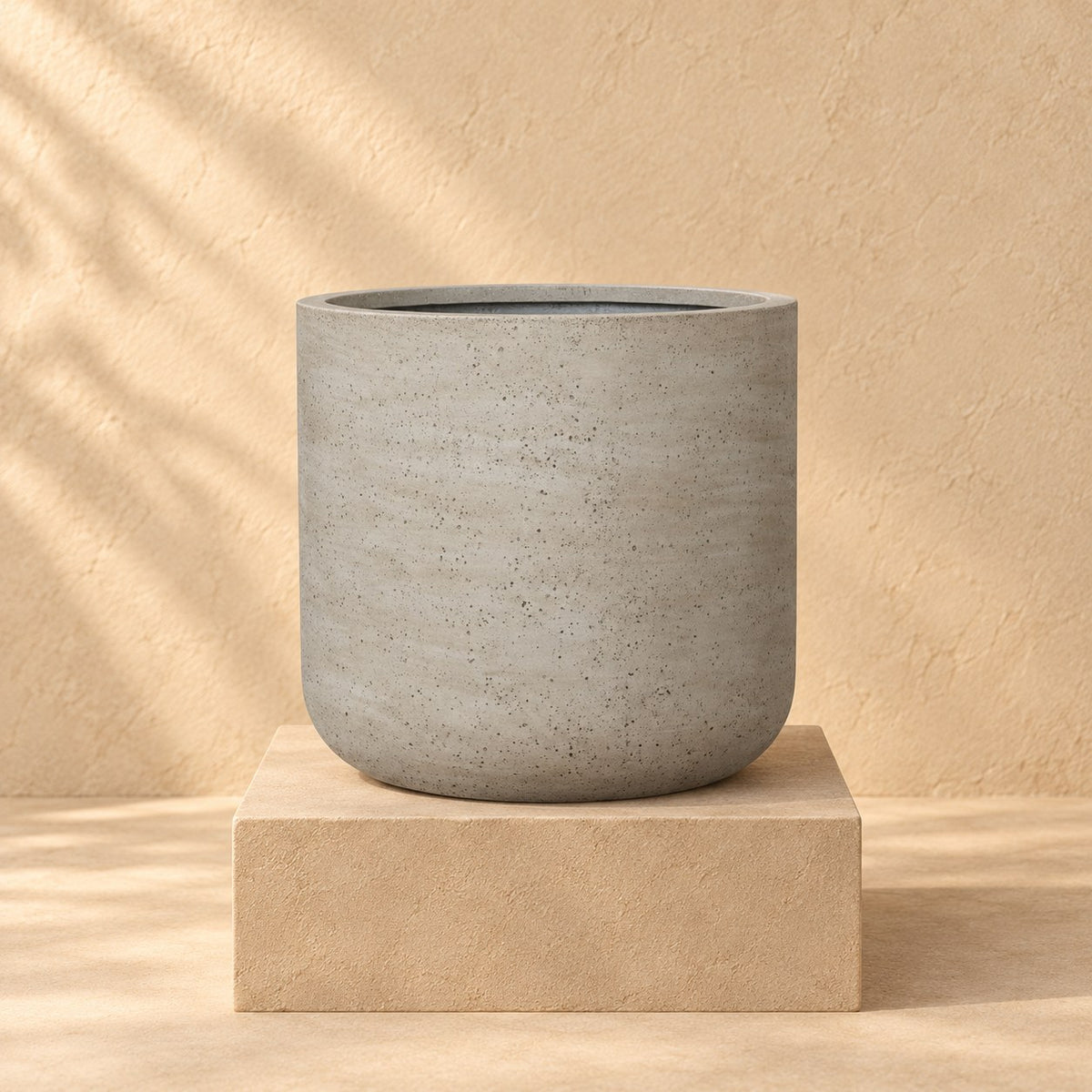 Sierpot Charlie Beige Washed Ø53 x H52 cm