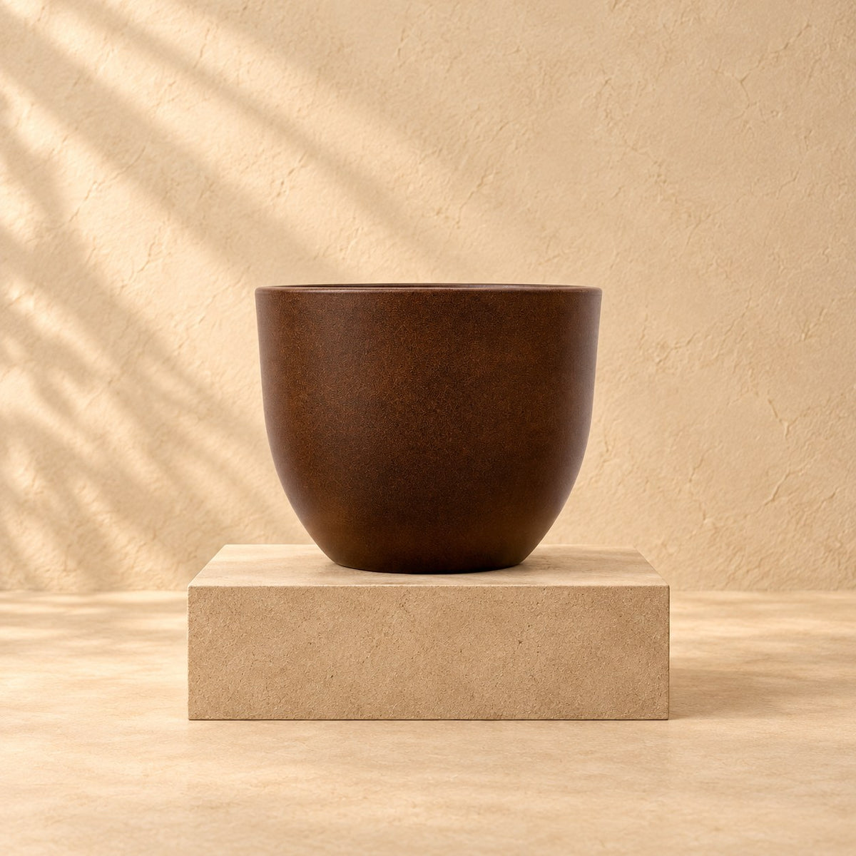 Sierpot Eggy Bronzé Ø65 x H43 cm