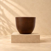 Maceta decorativa Eggy Bronzé Ø65 x H43 cm