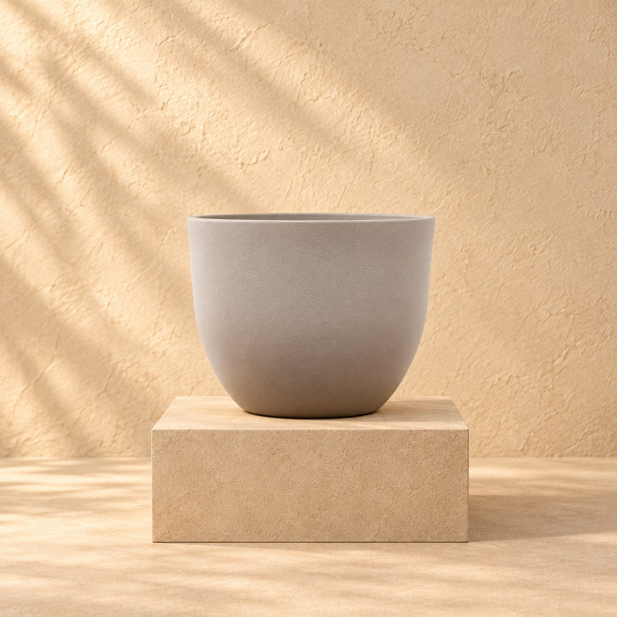 Sierpot Eggy Taupé Ø55 x H51 cm