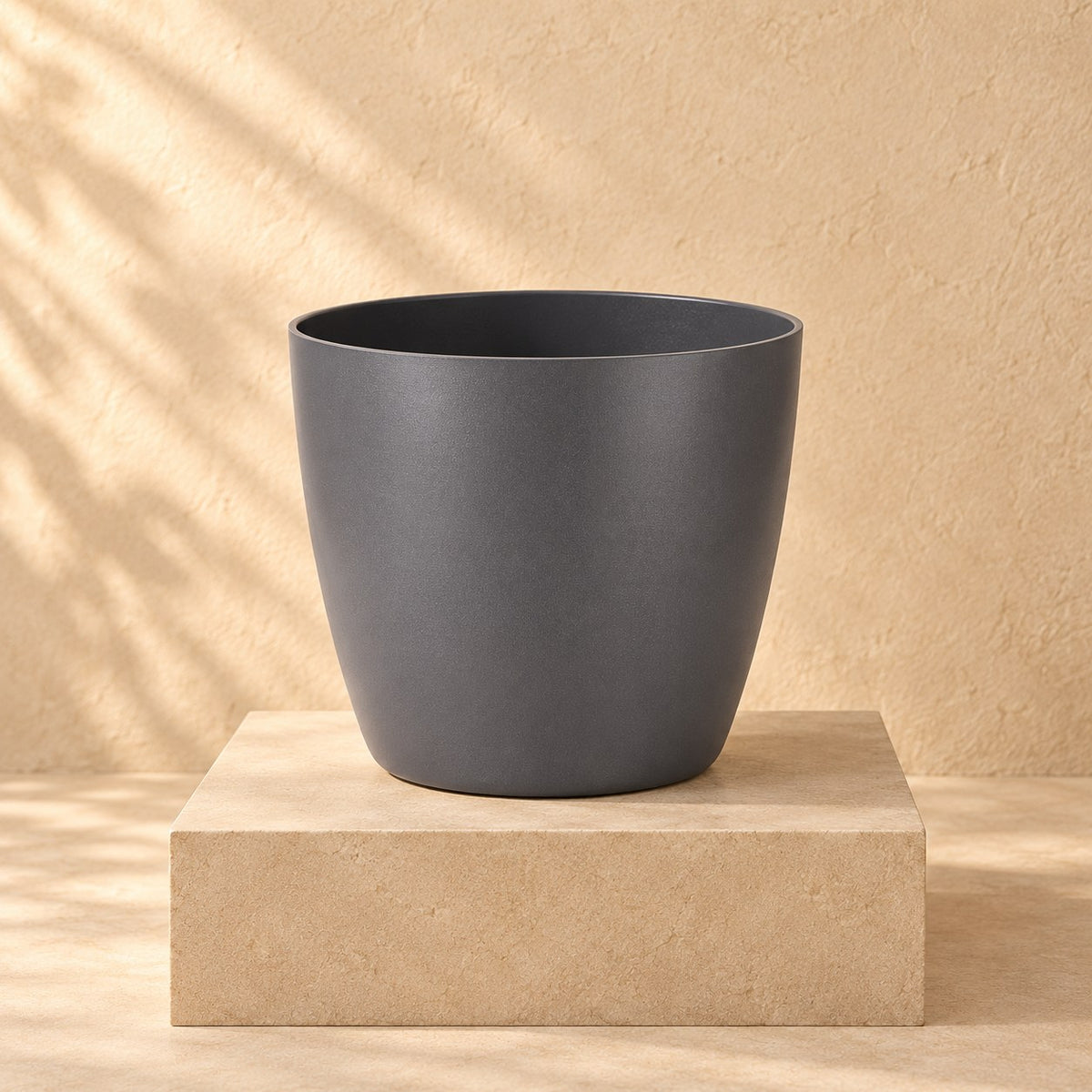 Sierpot Elho Brussels round antraciet Ø20 x H19 cm