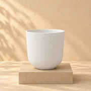 Decorative pot Elho Jazz Round white Ø26 x H24 cm