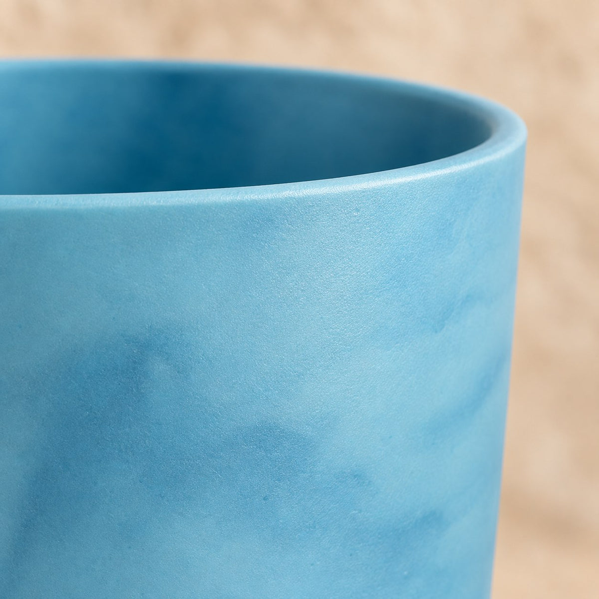 Ytterkruka Elho Ocean Round atlantic blue Ø18 x H17 cm, detalj av ytan