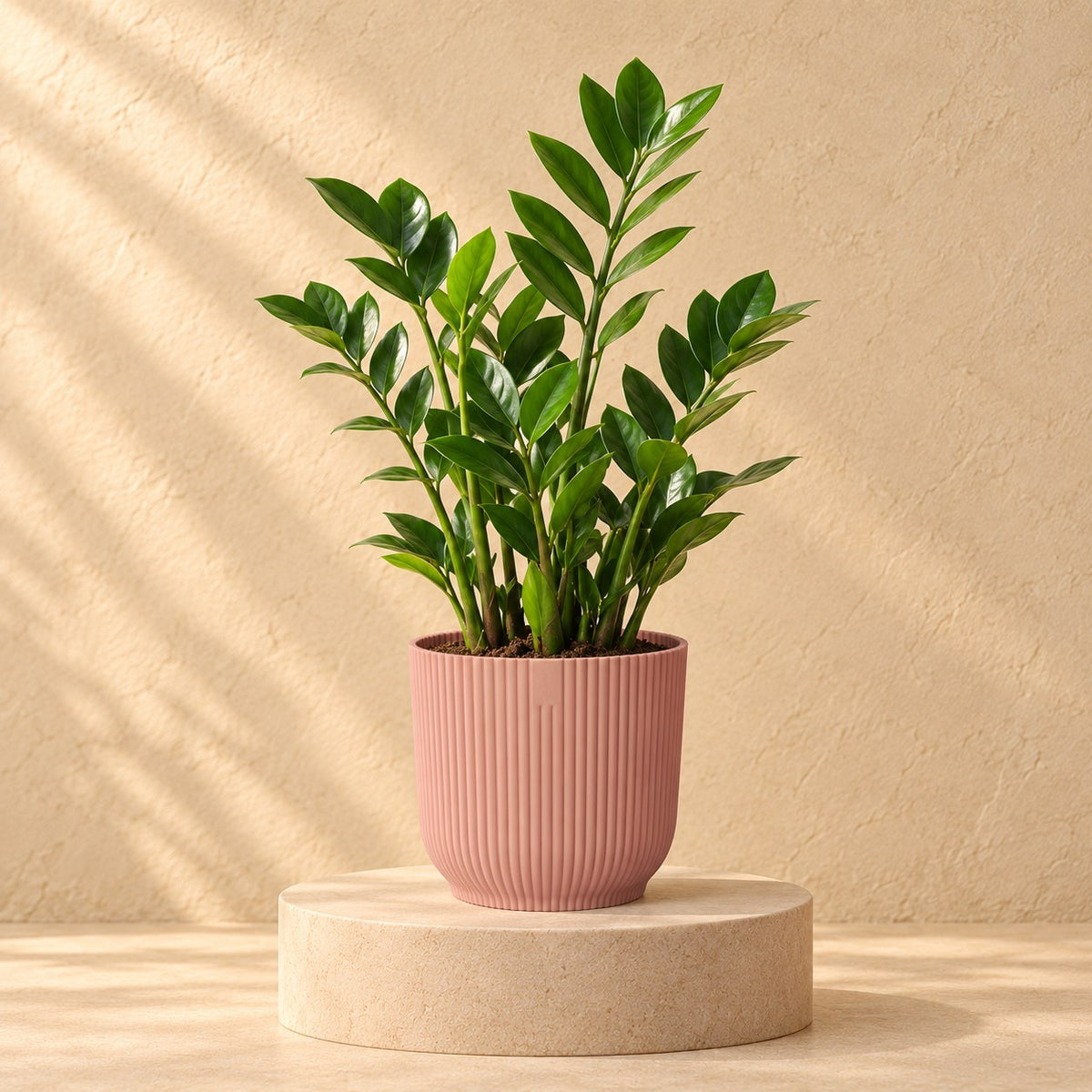 Sierpot elho Vibes Fold Round roze Ø14 x H13 cm, beplant