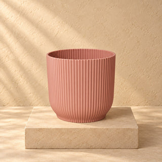 Sierpot elho Vibes Fold Round roze Ø18 x H17 cm