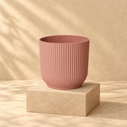 Sierpot elho Vibes Fold Round roze Ø22 x H20 cm