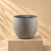 Ziertopf grigio new egg natural concrete Ø45 x H38 cm