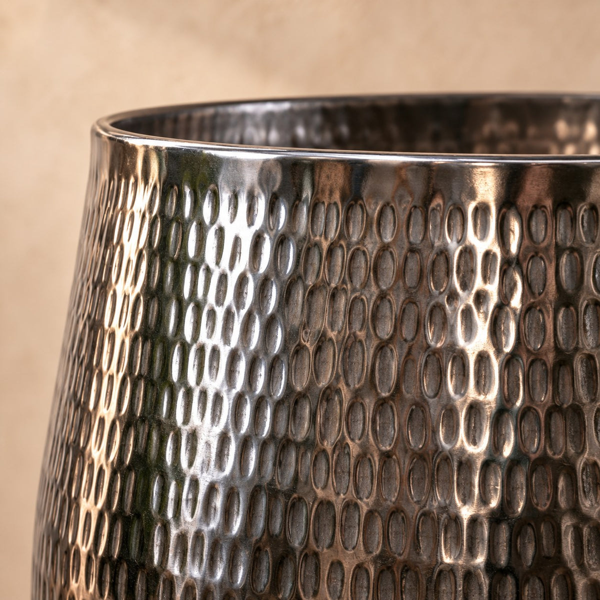 Sierpot Jenna lead Ø46 x H38 cm, detail van het oppervlak