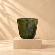 Sierpot Palermo marble groen Ø35 x H32 cm