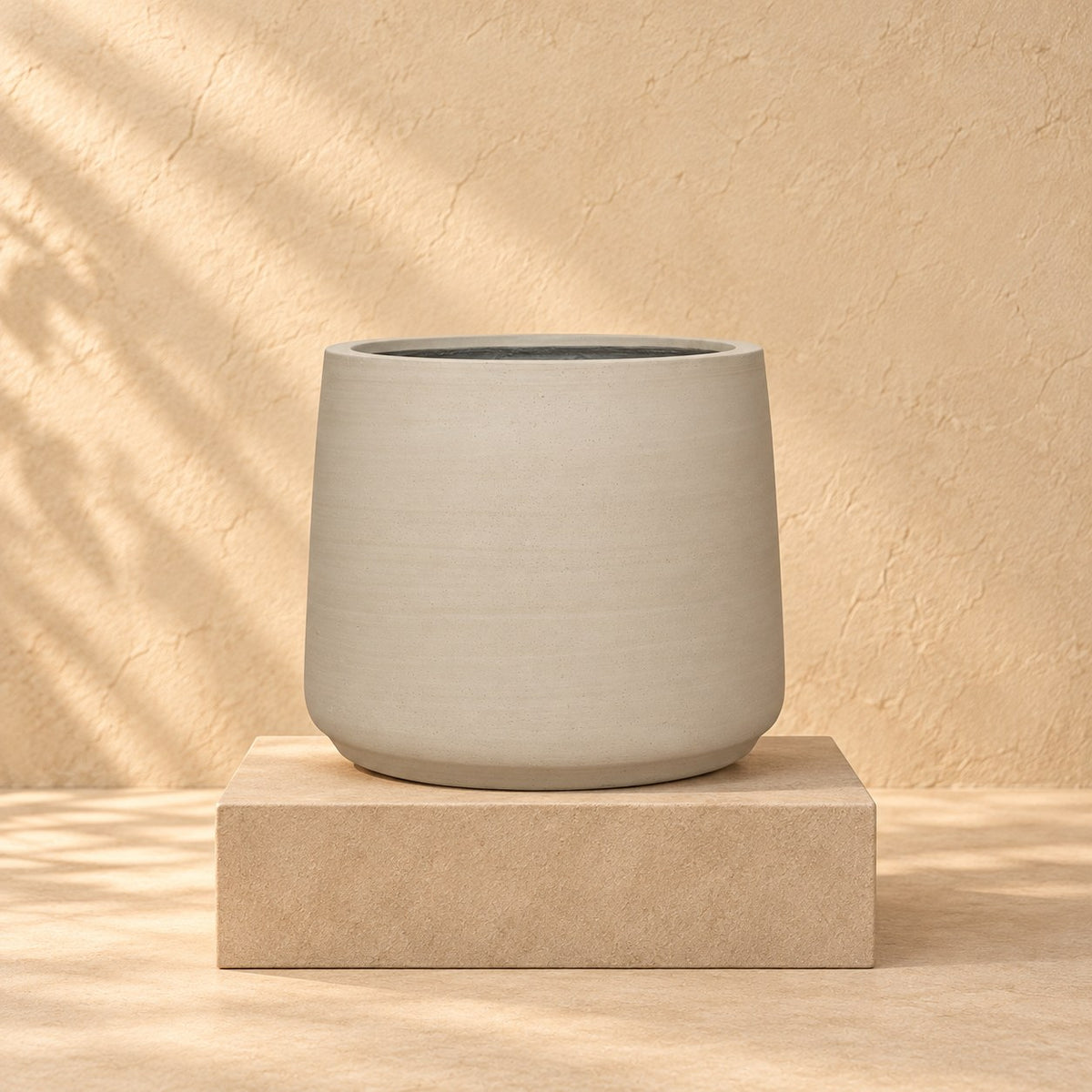 Sierpot Patt Beige Washed Ø34 x H28 cm