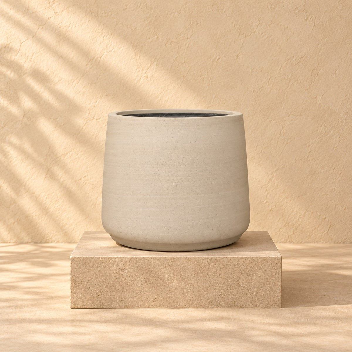 Sierpot Patt Beige Washed Ø45 x H38 cm