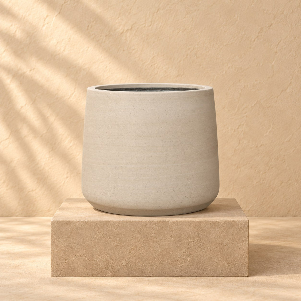 Sierpot Patt Beige Washed Ø56 x H47 cm