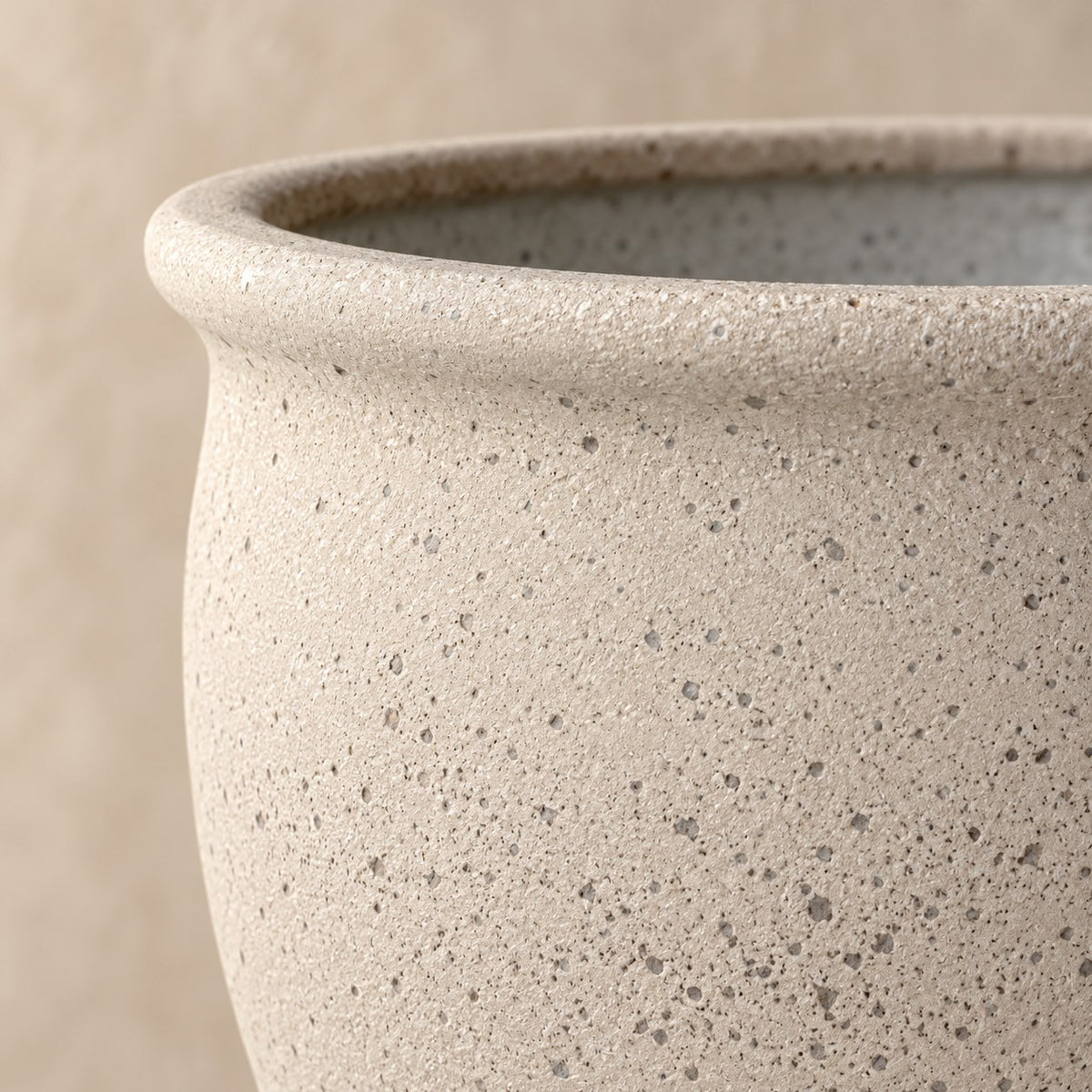 Sierpot Poseidon Ø52 x H47 cm, detail van het oppervlak