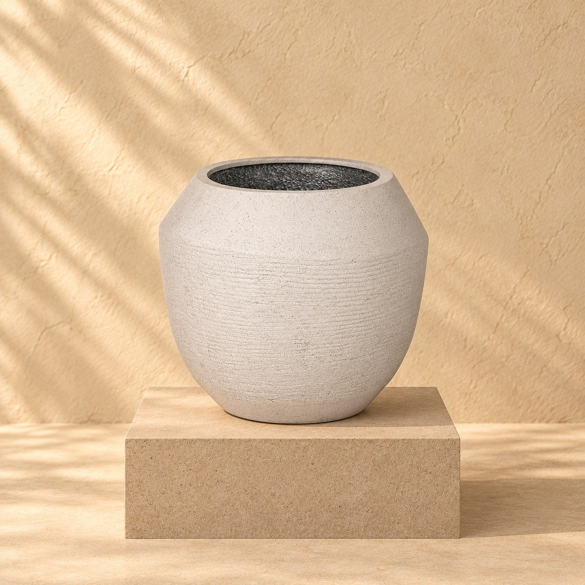 Sierpot Ruvido sand Ø54 cm