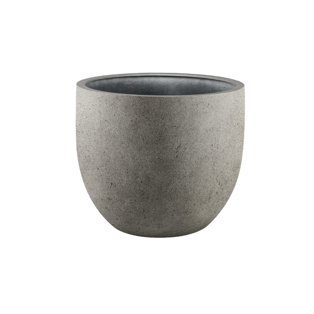 Ziertopf grigio new egg natural concrete Ø45 x H38 cm