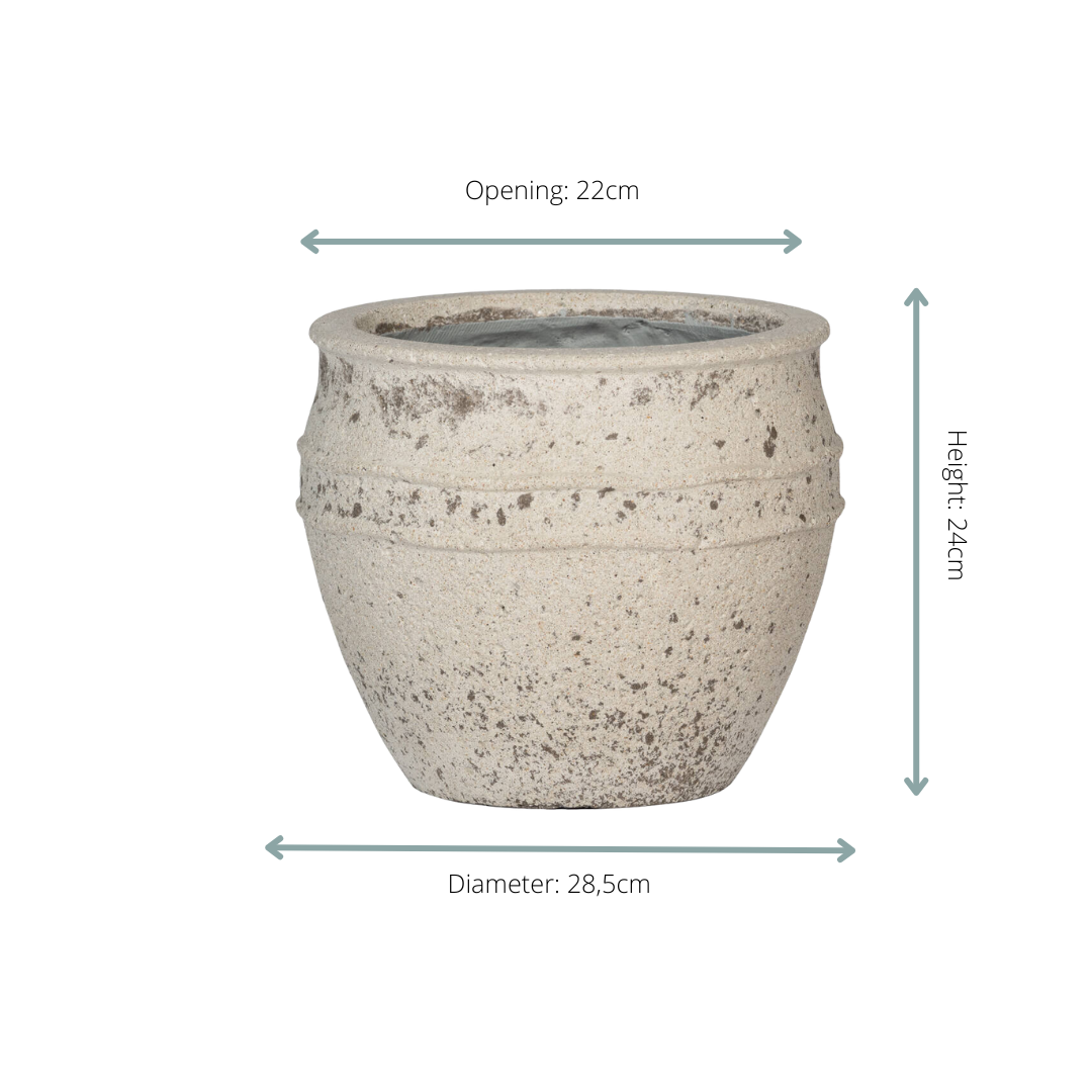 Dekorativ potte Athena Ø29 x H24 cm